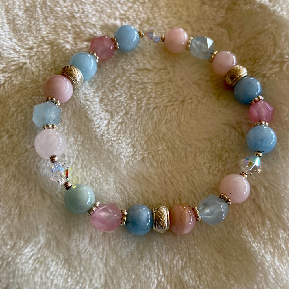 Ladies Stretch Pastel Bracelet